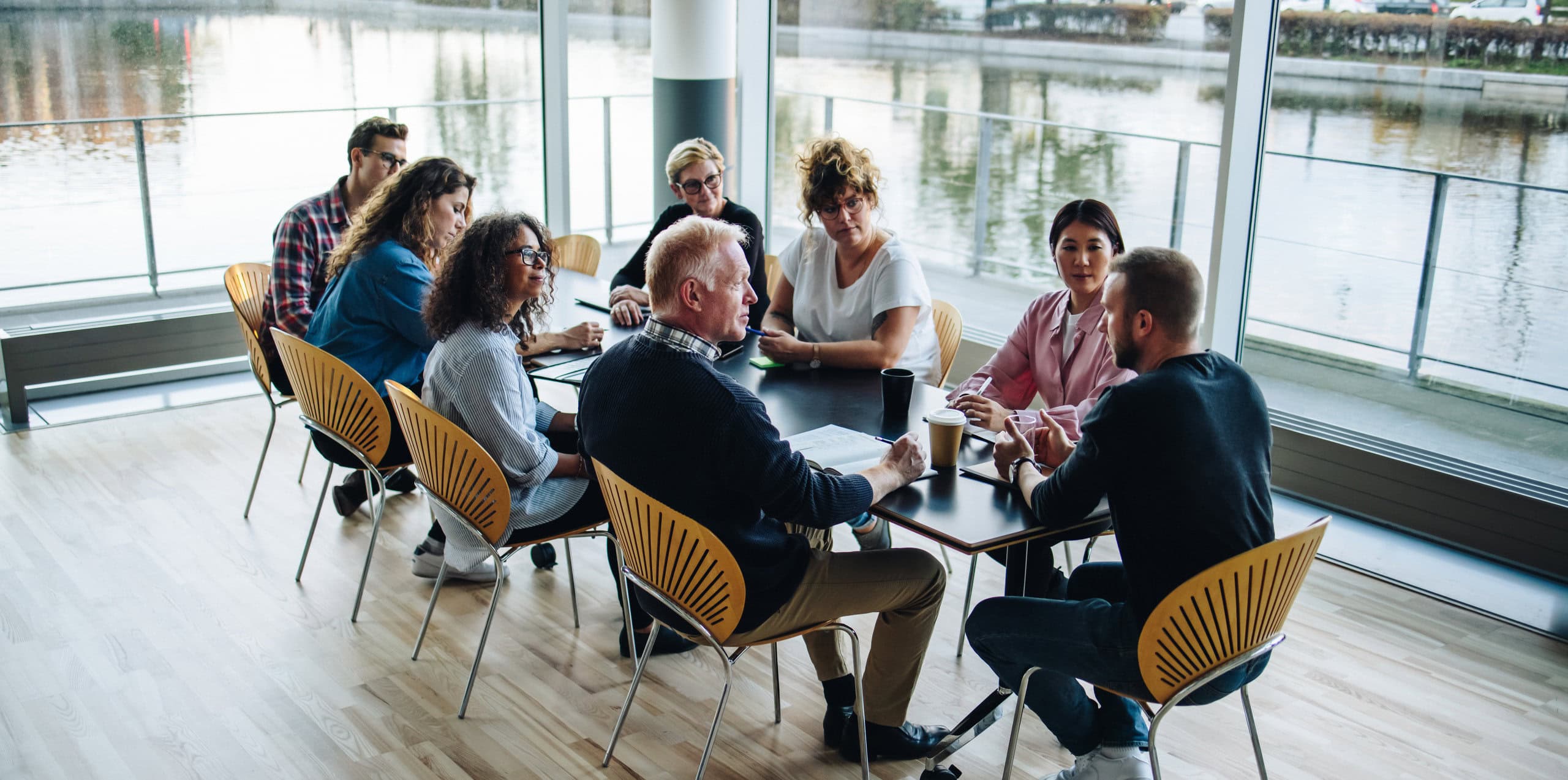 Nonprofits Boardroom Meeting