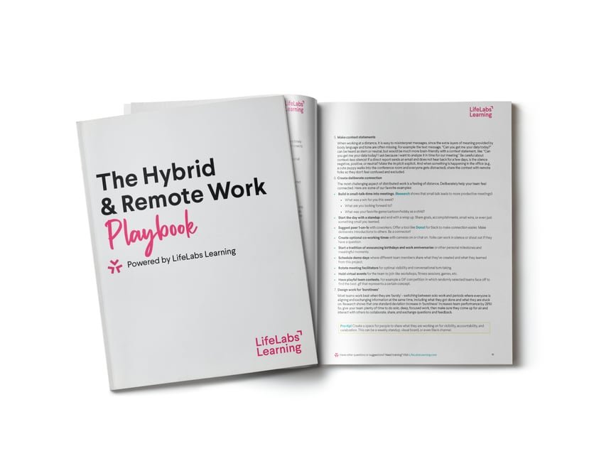 10 Tips for transitioning to the hybrid workplace - the hybrid and remote work playbook callout