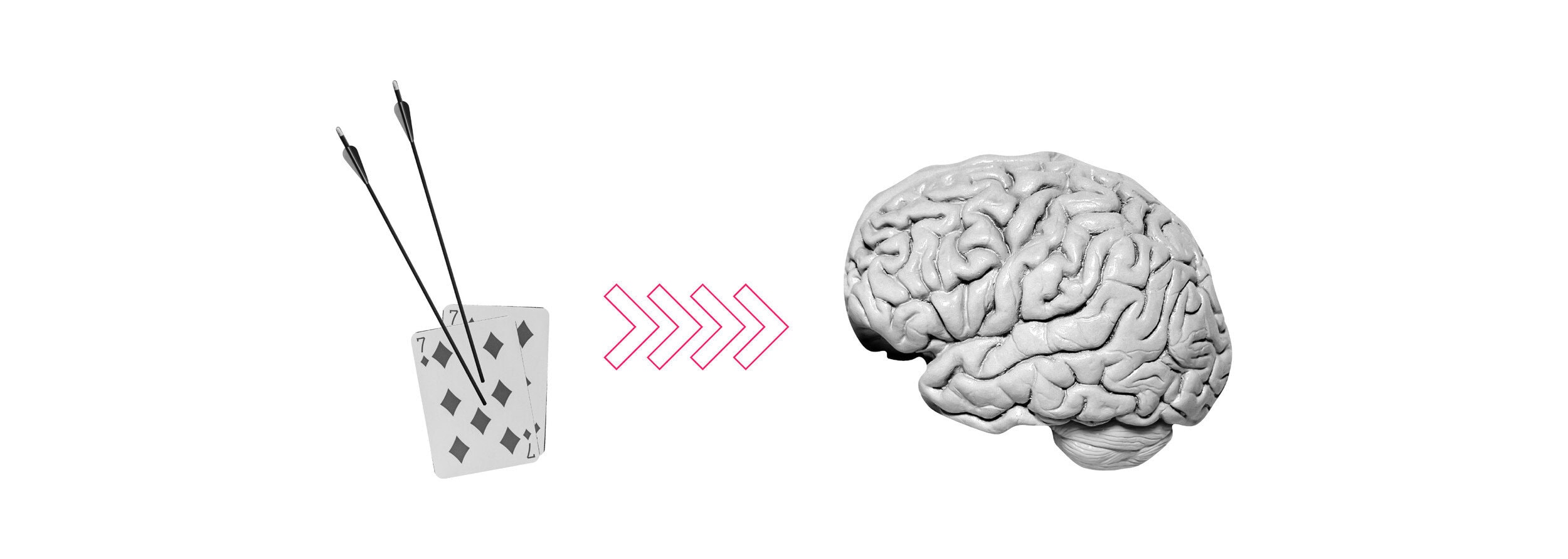 Management Skills: How to Give Constructive Feedback in the Workplace - cards with arrows and brain image