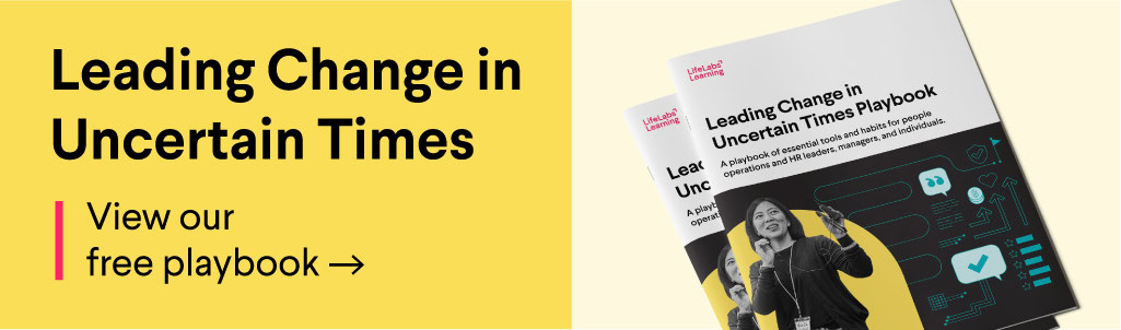 leading change playbook callout yellow