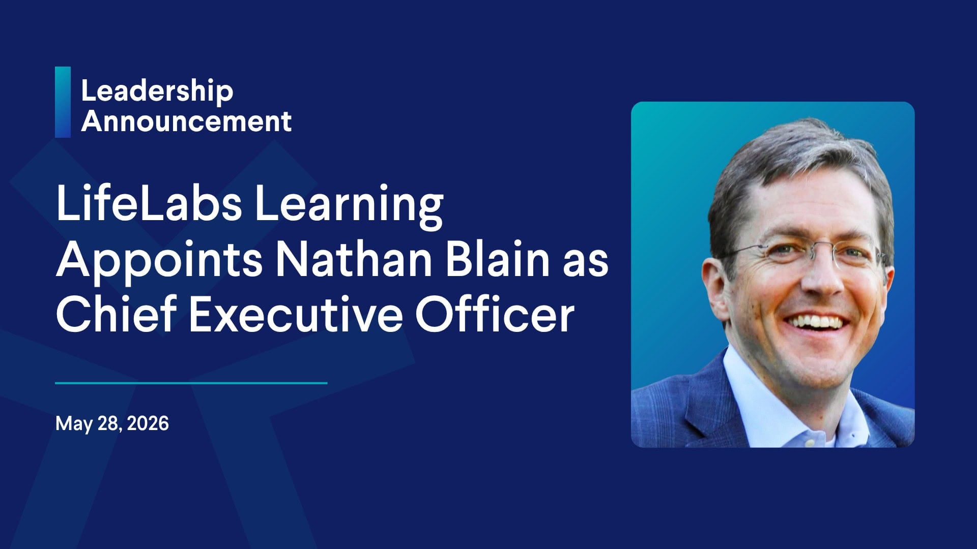 nathan blain named lifelabs ceo 5.28.26