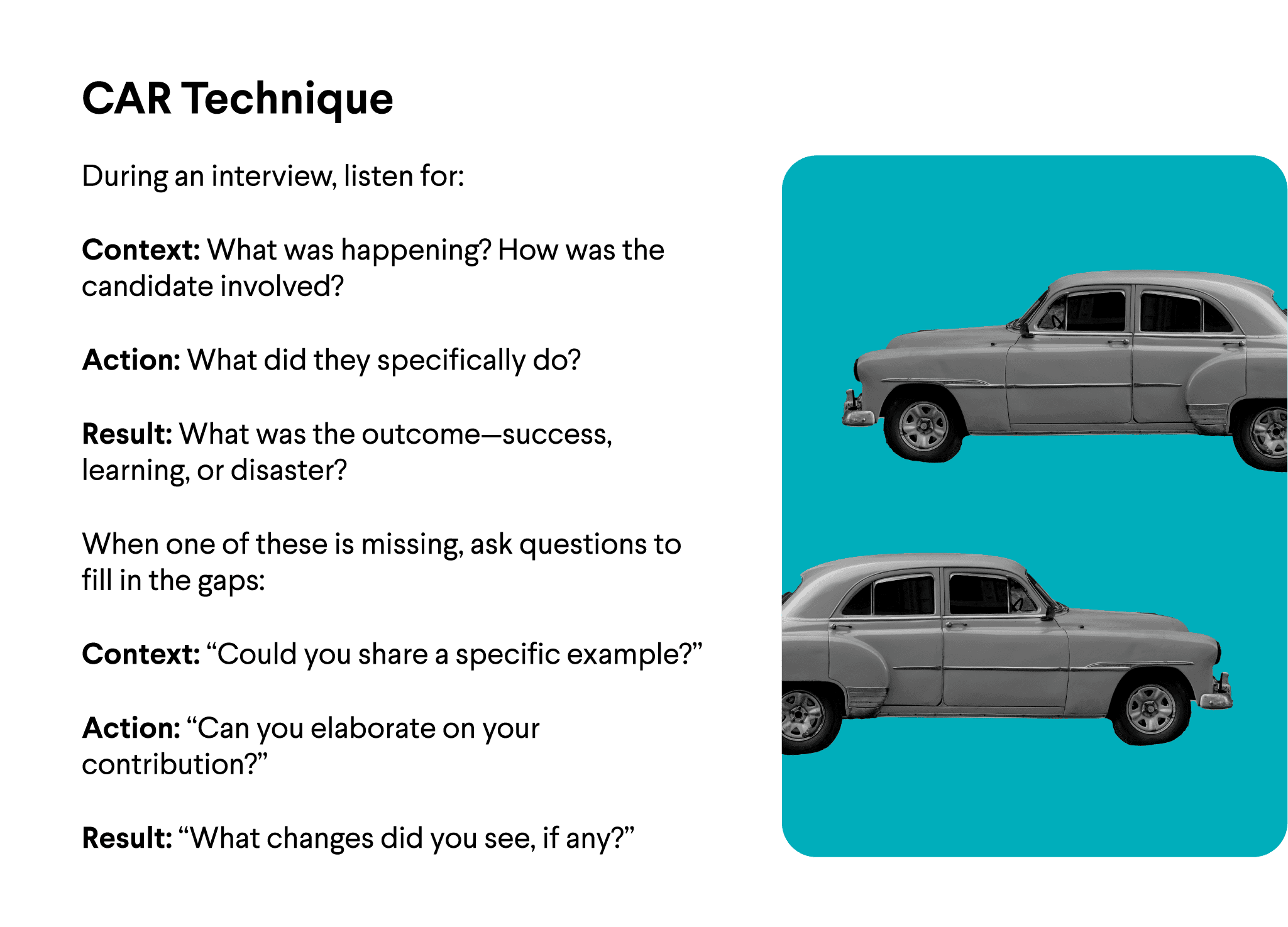 Build a Stronger Team: How to Reduce Bias in Your Hiring Process - CAR Technique