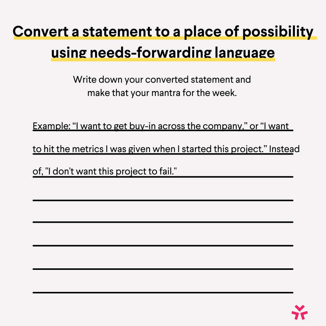 Needs-forward language: Influencing what others think, feel, and do - needs-forwarding language